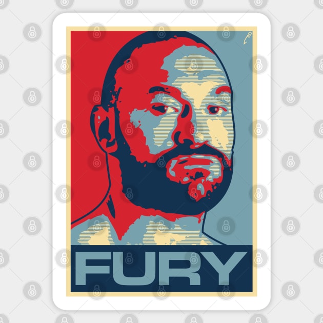 Fury Sticker by DAFTFISH